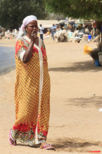 Woman in Sénégal 7664